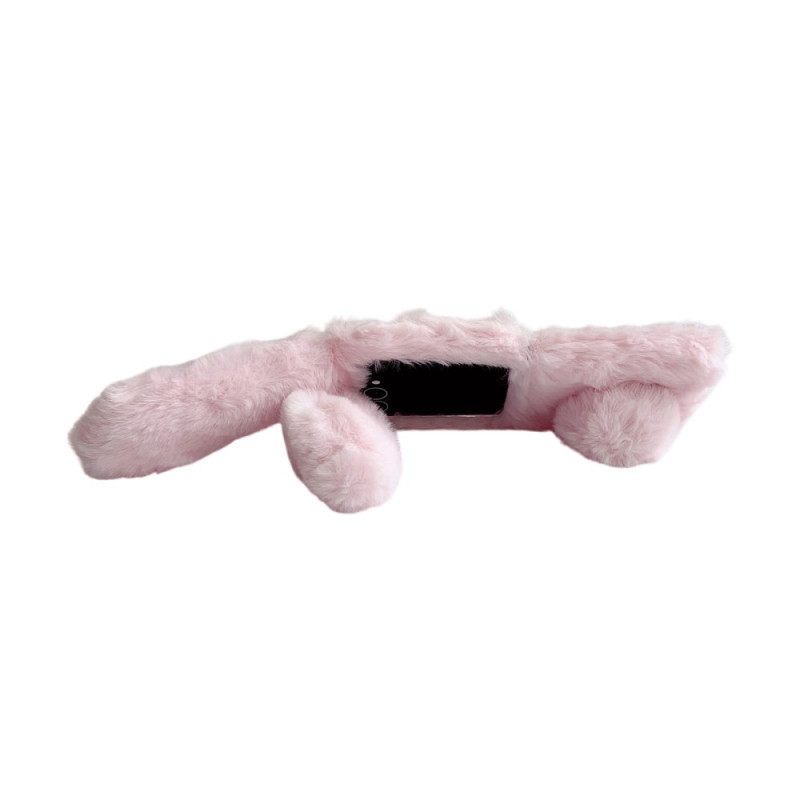 Cover Hoesje Samsung Galaxy Z Flip 7 Telefoonhoesje Pluche Konijnenoren