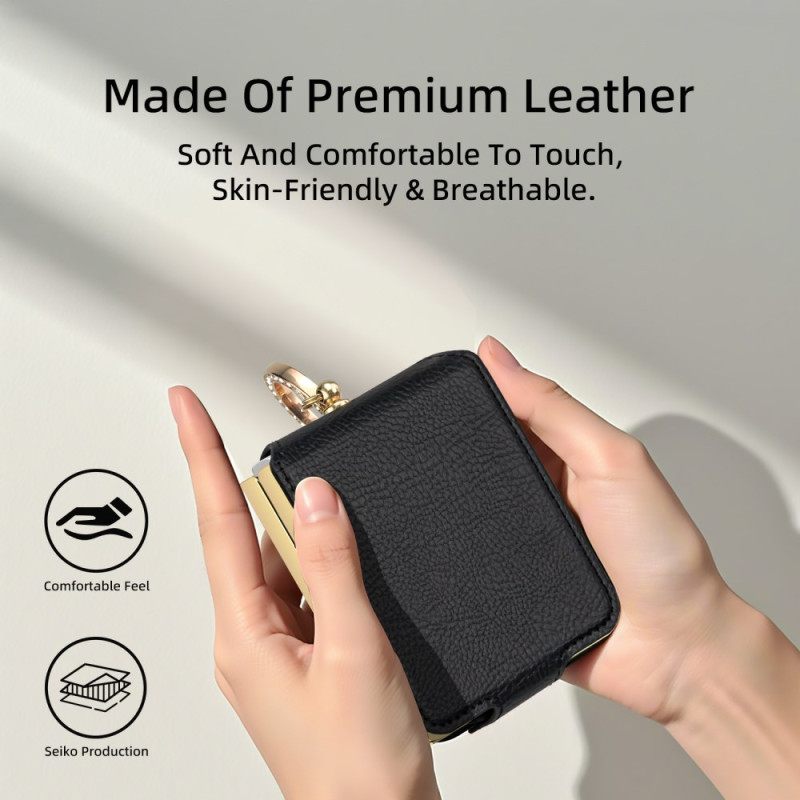 Cover Hoesje Samsung Galaxy Z Flip 7 Telefoonhoesje Premium Ring