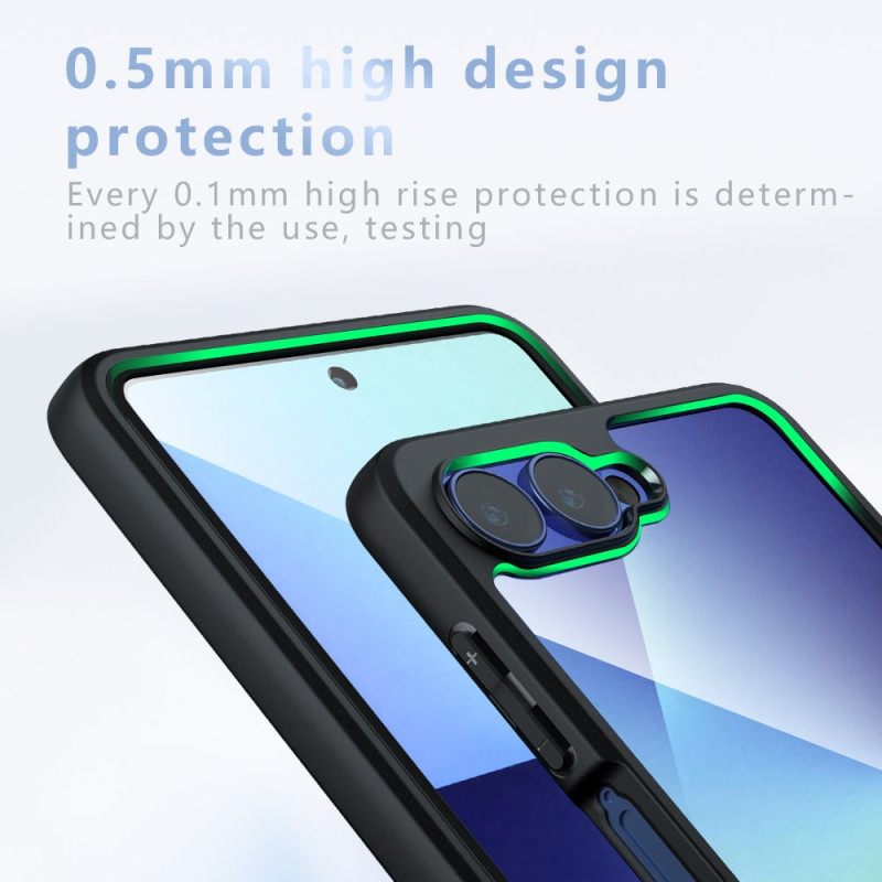 Cover Hoesje Samsung Galaxy Z Flip 7 Telefoonhoesje Transparante Schokbestendige Bescherming