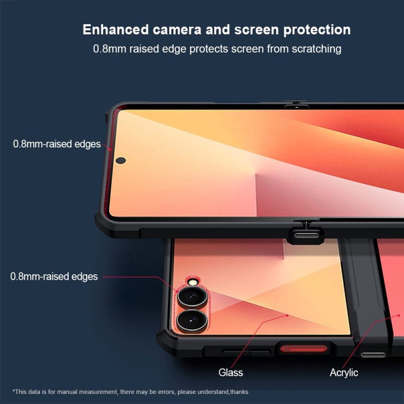 Cover Hoesje Samsung Galaxy Z Flip 7 Telefoonhoesje Xundd Airbag En Schermbeschermer