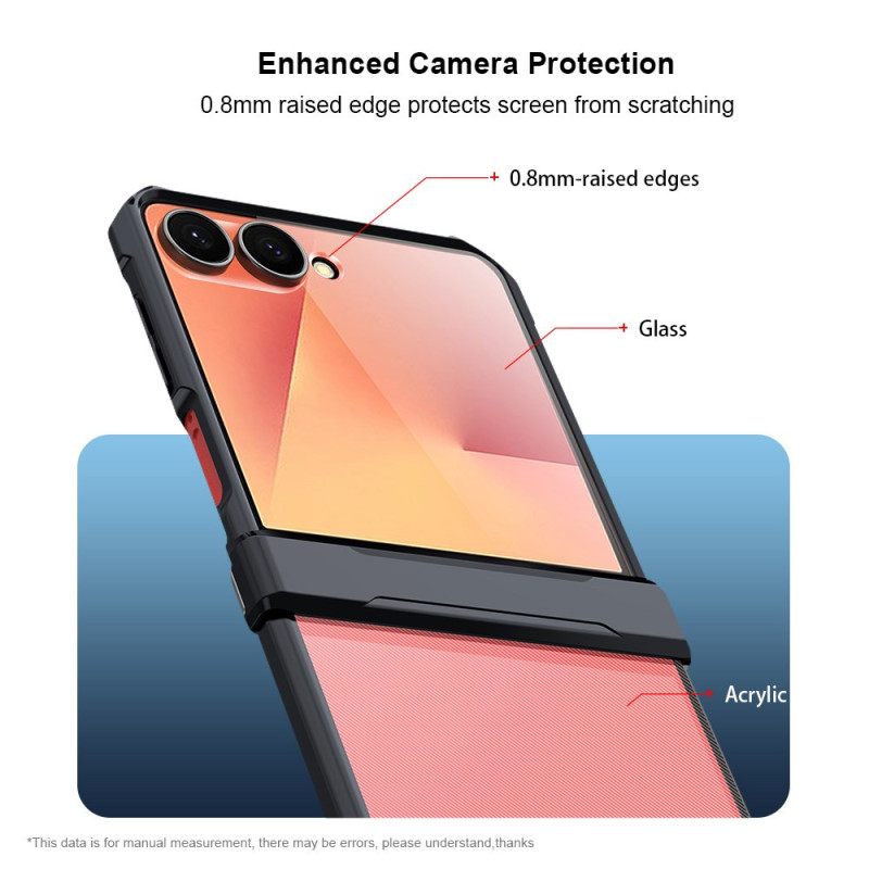 Cover Hoesje Samsung Galaxy Z Flip 7 Telefoonhoesje Xundd Airbag En Schermbeschermer