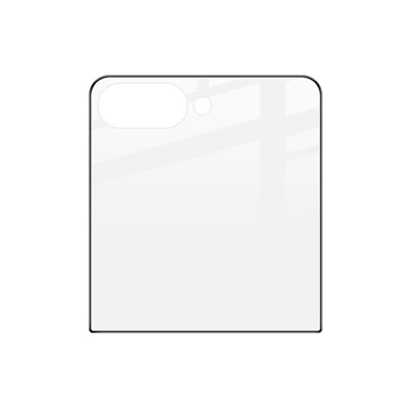 Gehard Glazen Buitenschermbeschermer Voor Samsung Galaxy Z Flip 7 5g (zwarte Rand)