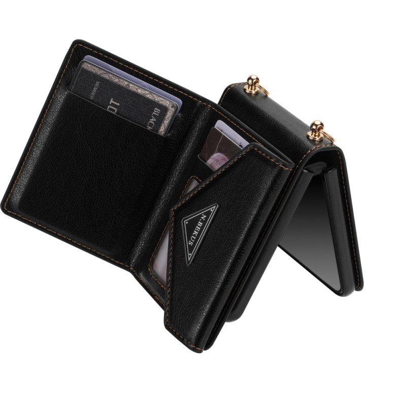 Hoesje Case Samsung Galaxy Z Flip 7 Telefoonhoesje N.bekus Schouderportemonnee