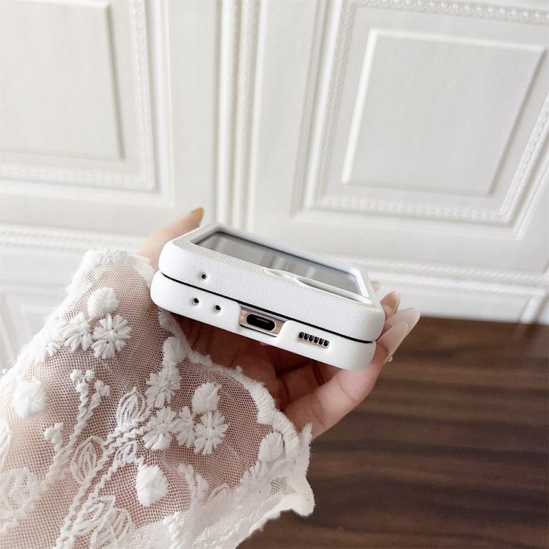 Hoesje Samsung Galaxy Z Flip 7 Compatibel Met Magsafe Orange Ring