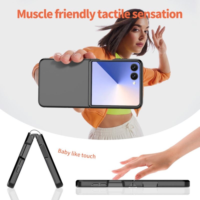 Hoesje Samsung Galaxy Z Flip 7 Eenvoudige Serie Bescherming Hoesje