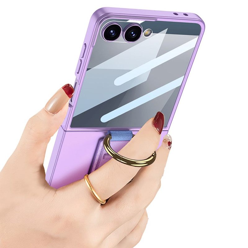 Hoesje Samsung Galaxy Z Flip 7 Gkk Polsbandje En Schermbeschermer Bescherming Hoesje