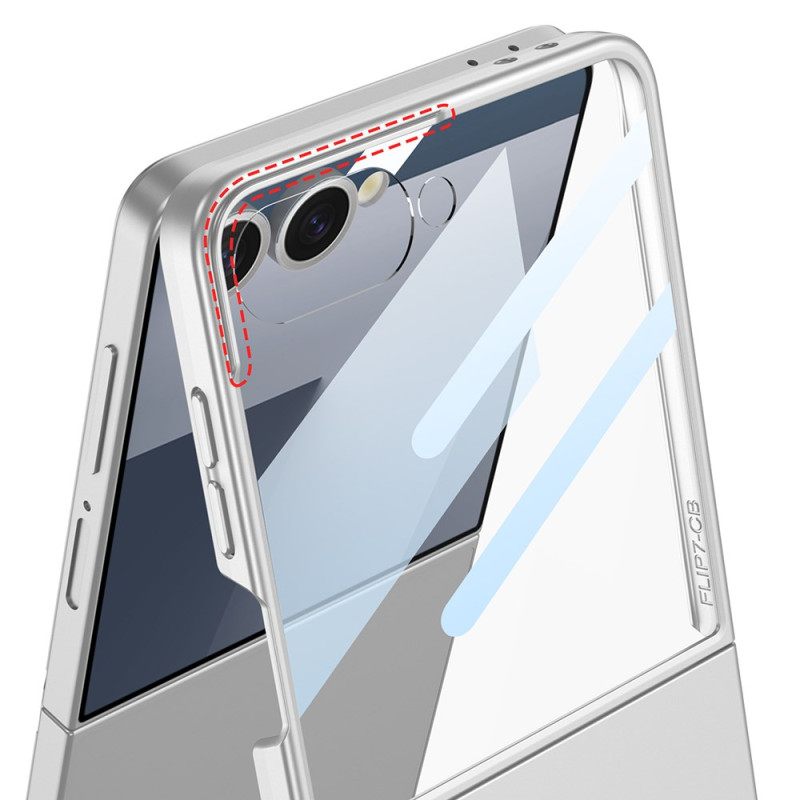 Hoesje Samsung Galaxy Z Flip 7 Gkk Schermbeschermer En Houder Bescherming Hoesje