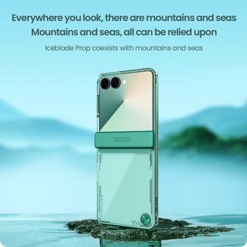 Hoesje Samsung Galaxy Z Flip 7 Iceblade Nillkin Bescherming Hoesje