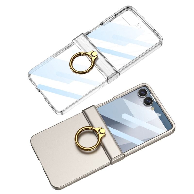 Hoesje Samsung Galaxy Z Flip 7 Klassieke Gkk-ringhouder Bescherming Hoesje