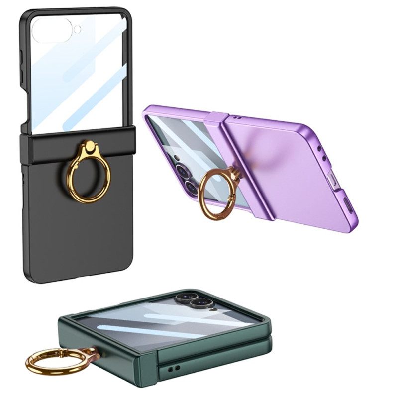 Hoesje Samsung Galaxy Z Flip 7 Klassieke Gkk-ringhouder Bescherming Hoesje