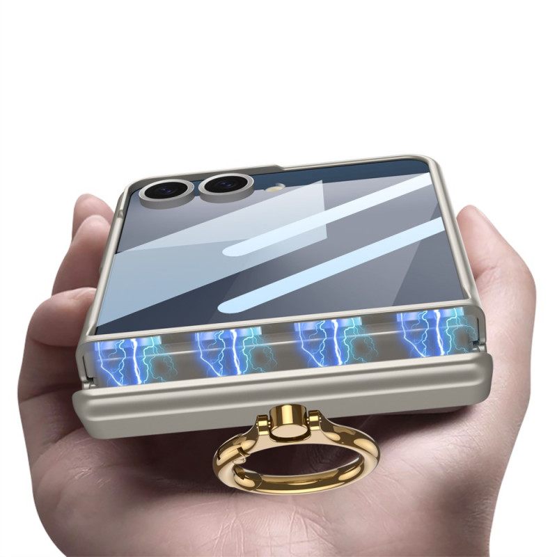 Hoesje Samsung Galaxy Z Flip 7 Magnetisch Met Ringhouder Gkk