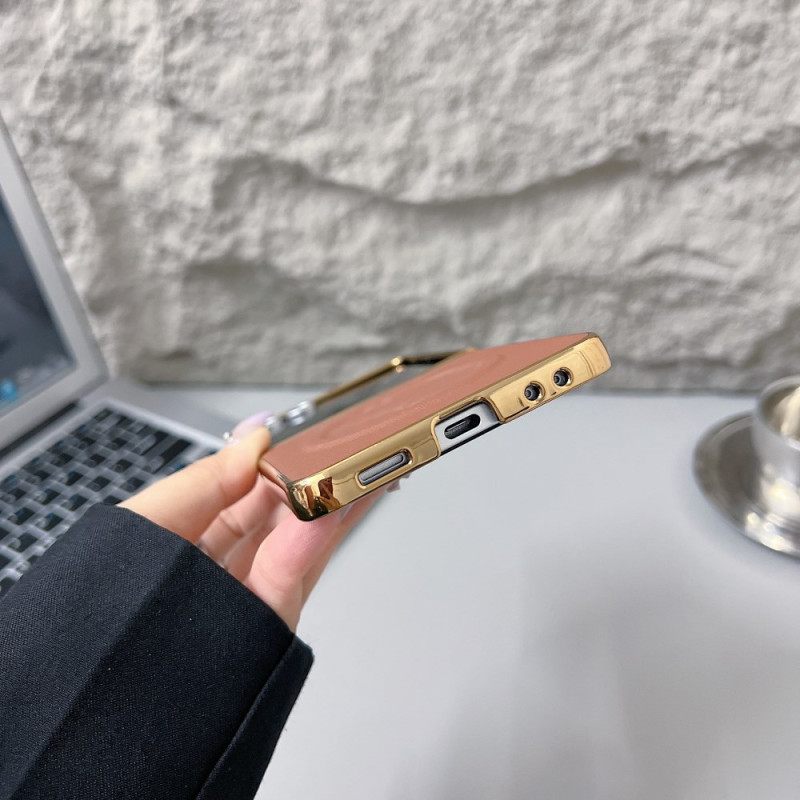 Hoesje Samsung Galaxy Z Flip 7 Magnetisch Nappa-oppervlak