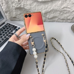 Hoesje Samsung Galaxy Z Flip 7 Magnetische Bedelriem