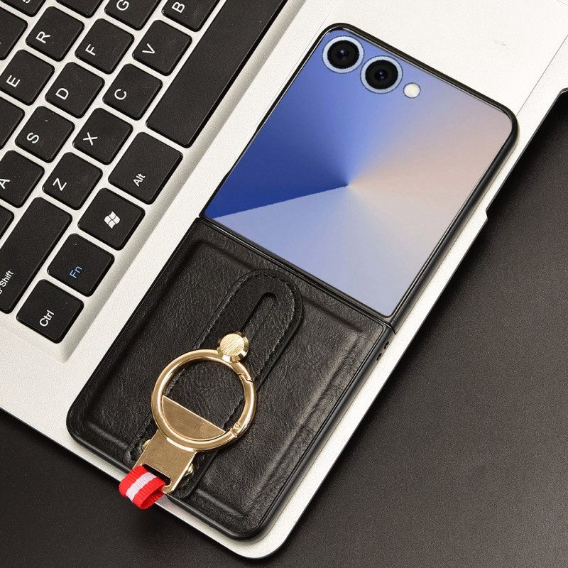 Hoesje Samsung Galaxy Z Flip 7 Polsband En Houder