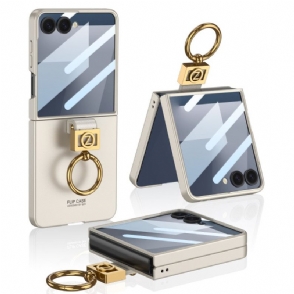 Hoesje Samsung Galaxy Z Flip 7 Ringhouder En Schermbeschermer Gkk