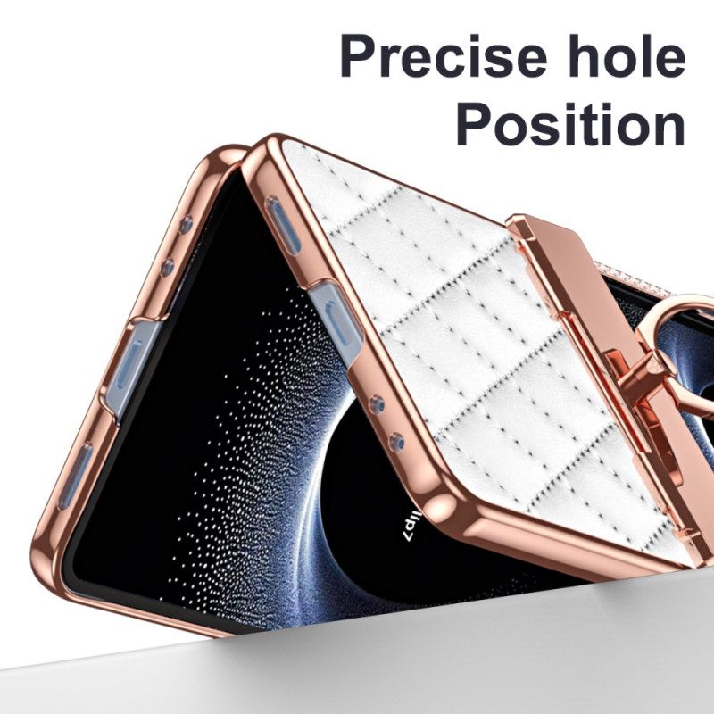 Hoesje Samsung Galaxy Z Flip 7 Ringhouder En Strassversiering