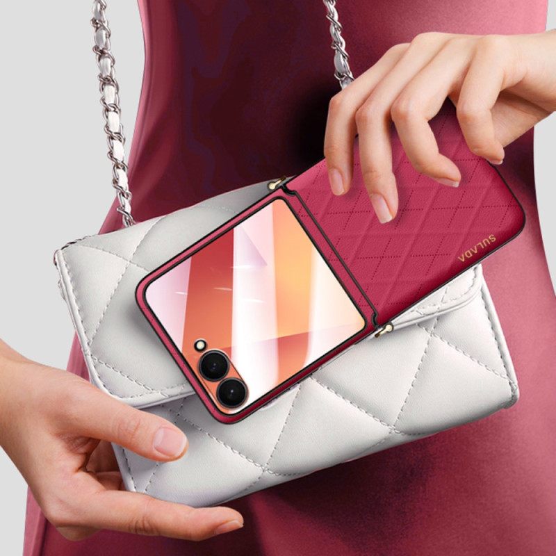 Hoesje Samsung Galaxy Z Flip 7 Sulada Schouderband