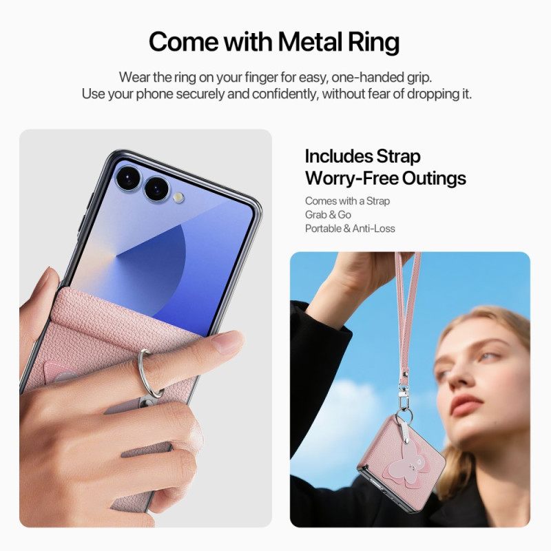 Hoesje Voor Samsung Galaxy Z Flip 7 Dux Ducis Fantasy Design