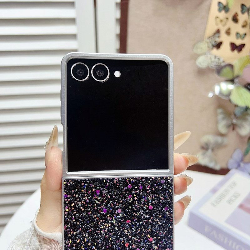Hoesje Voor Samsung Galaxy Z Flip 7 Glitterdesign