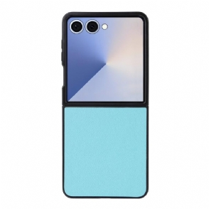 Hoesje Voor Samsung Galaxy Z Flip 7 Leerstructuur