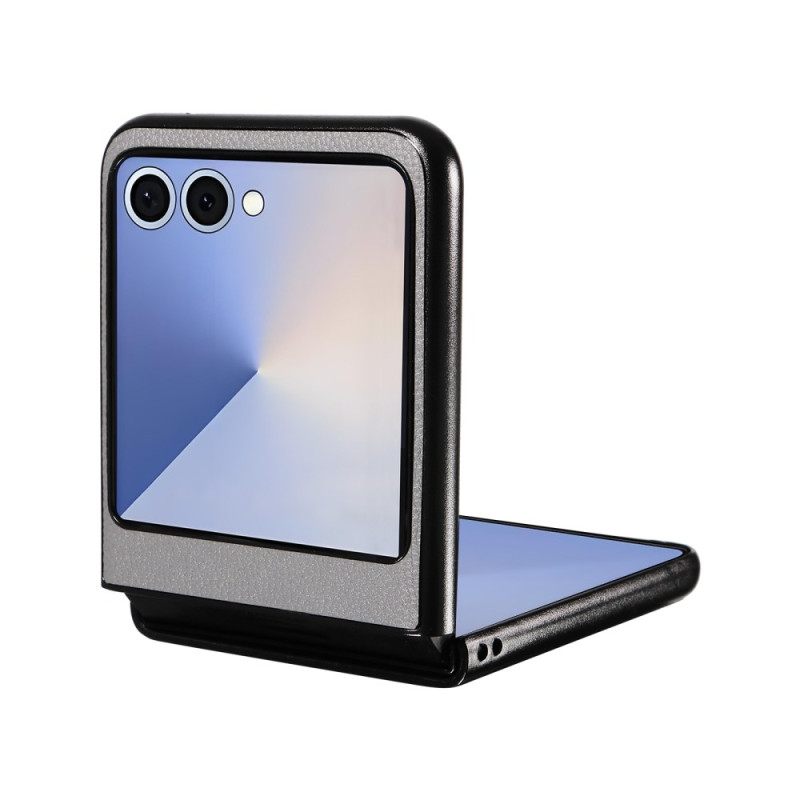 Hoesje Voor Samsung Galaxy Z Flip 7 Leerstructuur