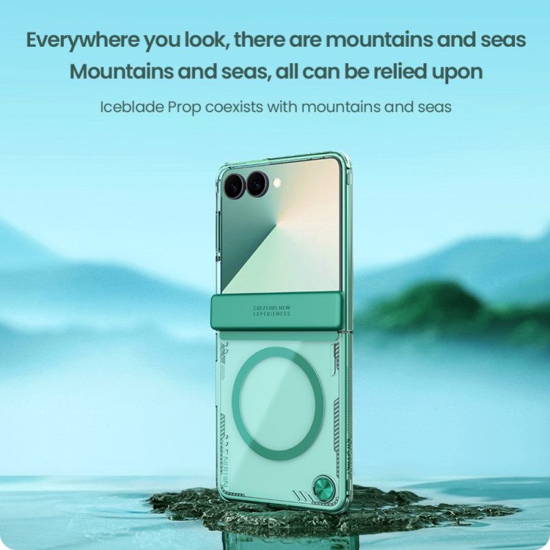 Hoesje Voor Samsung Galaxy Z Flip 7 Magsafe-compatibel Iceblade Nillkin