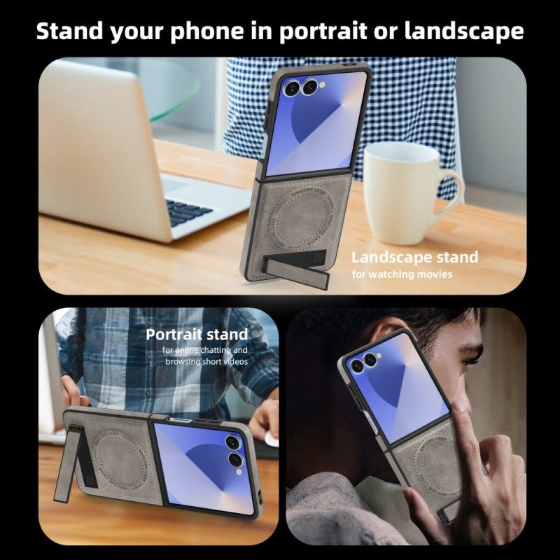 Hoesje Voor Samsung Galaxy Z Flip 7 Magsafe-compatibel Standaard