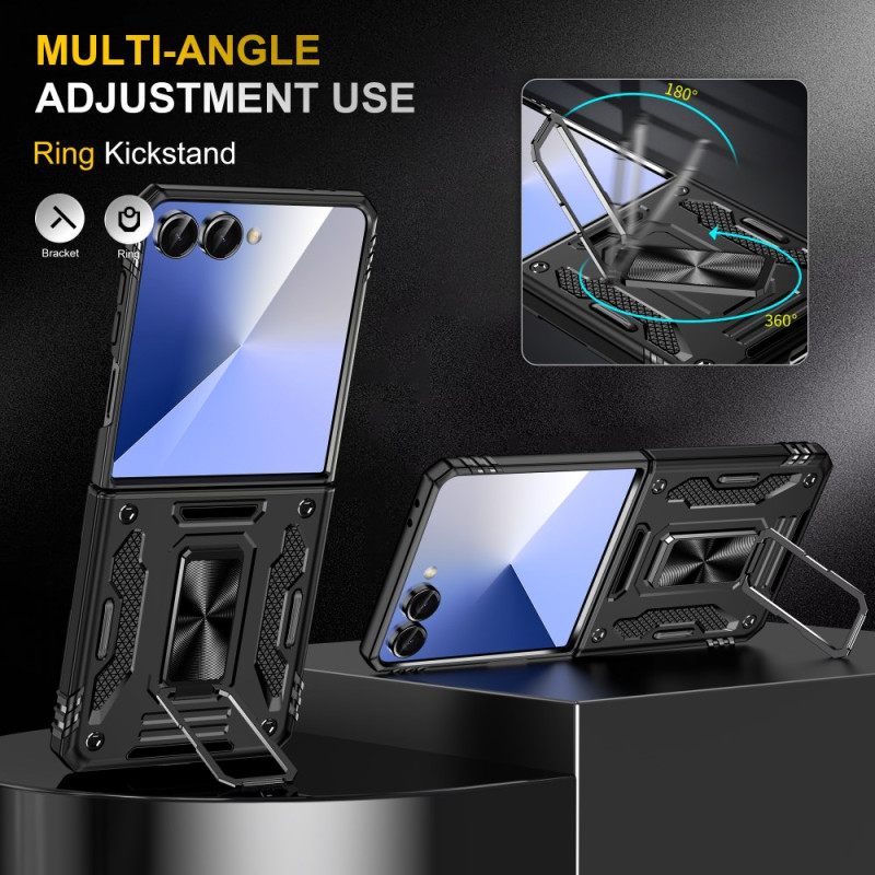 Samsung Galaxy Z Flip 7 Ultra-resistente Lensbeschermer En Houder