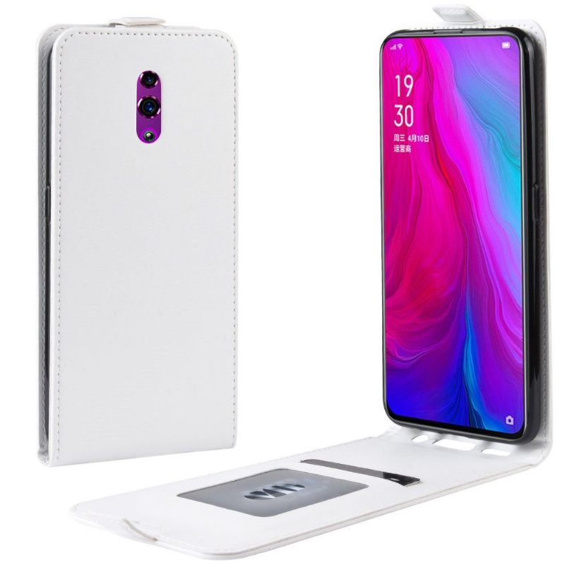 Case voor Oppo Reno Folio-hoesje Kunstleer Verticaal