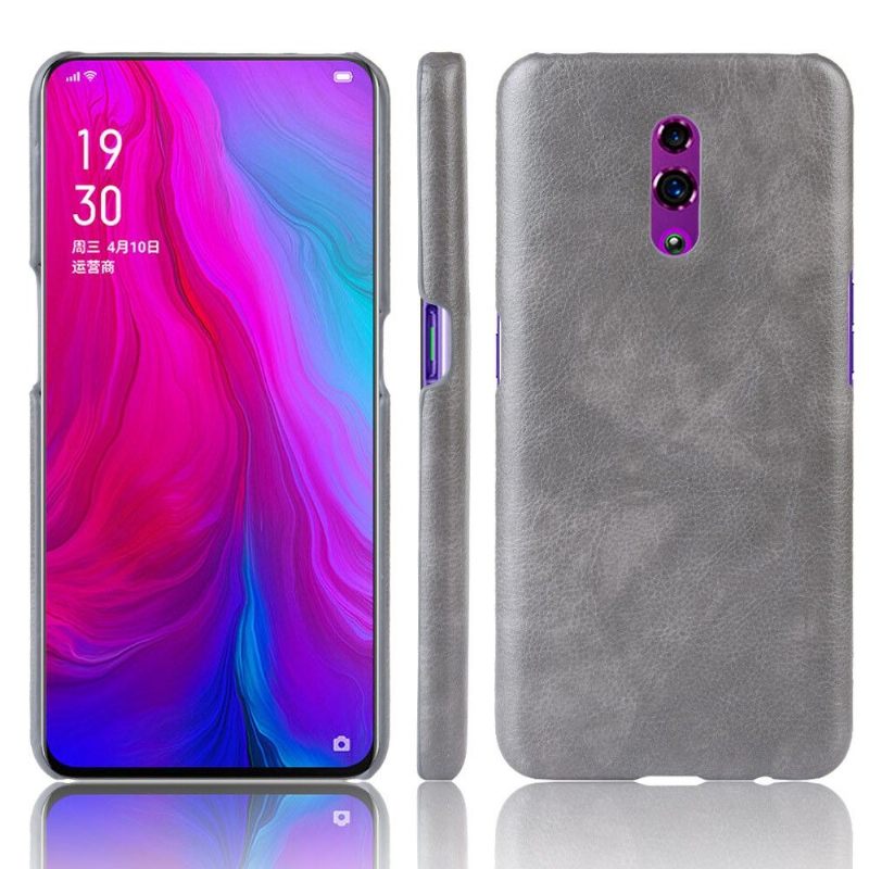 Hoesje voor Oppo Reno Premium Leereffect