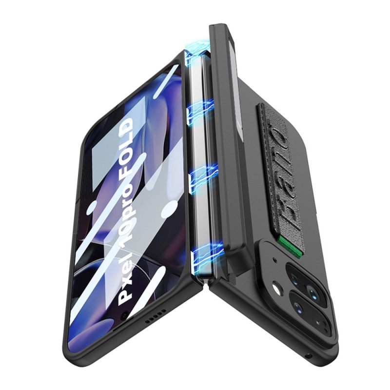 Case Hoesje Google Pixel 10 Pro Fold Telefoonhoesje Standaard En Handriem