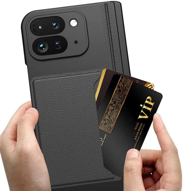 Cover Hoesje Google Pixel 10 Pro Fold Telefoonhoesje Kaarthouder En Standaard