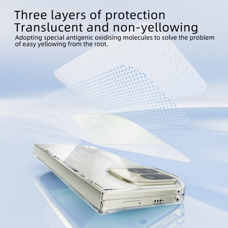 Hoesje Google Pixel 10 Pro Fold Abeel Transparant Bescherming Hoesje