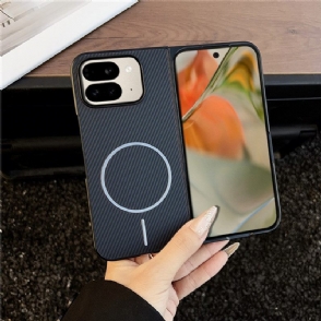 Hoesje Google Pixel 10 Pro Fold Magsafe-compatibel Koolstofvezel Bescherming Hoesje