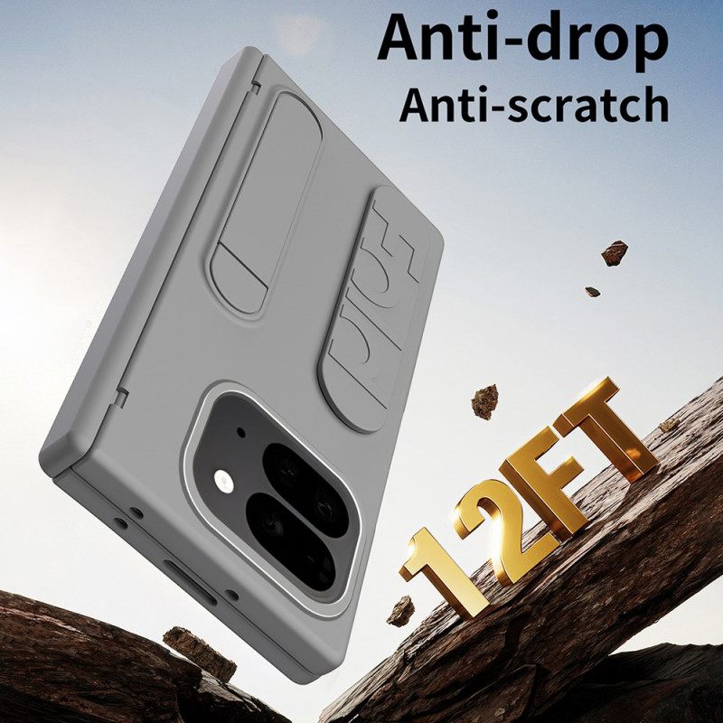 Hoesje Google Pixel 10 Pro Fold Ultra-resistent Met Bandje En Standaard