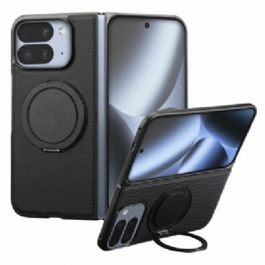 Hoesje Voor Google Pixel 10 Pro Fold Magsafe Met Koolstofvezelhouder