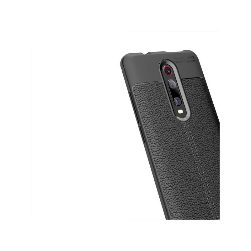 Hoesje voor Xiaomi Mi 9T / Mi 9T Pro Afwerkingsgel Van Kunstleer