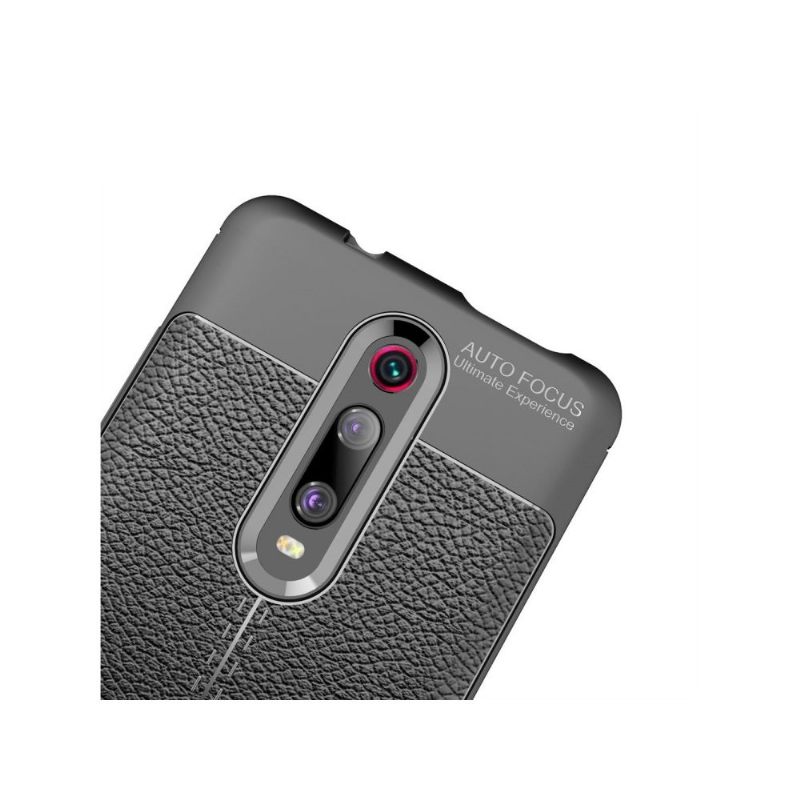 Hoesje voor Xiaomi Mi 9T / Mi 9T Pro Afwerkingsgel Van Kunstleer