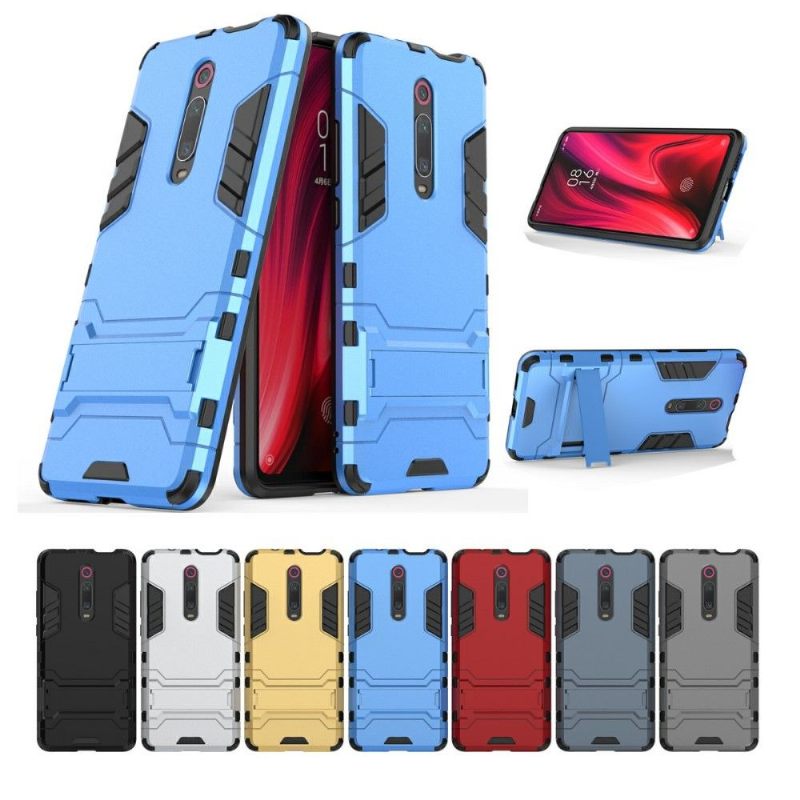 Hoesje voor Xiaomi Mi 9T / Mi 9T Pro Cool Guard Schokbestendig Met Geïntegreerde Standaard