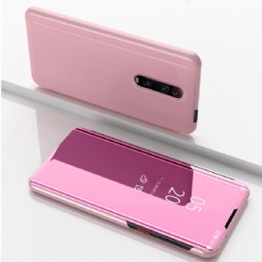 Hoesje voor Xiaomi Mi 9T / Mi 9T Pro Folio-hoesje Spiegeleffect