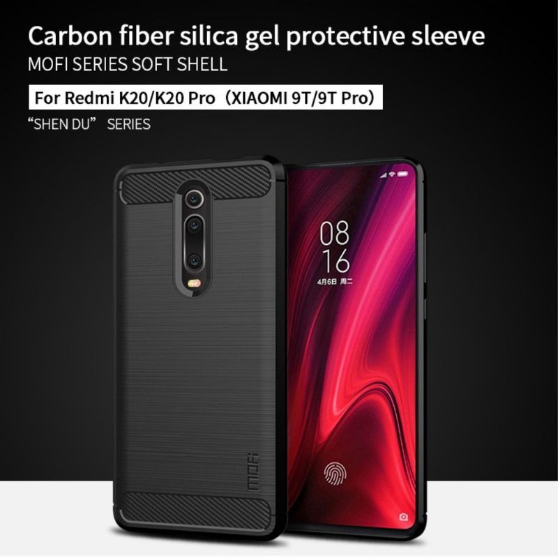 Hoesje voor Xiaomi Mi 9T / Mi 9T Pro Mofi Geborsteld