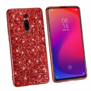 Telefoonhoesje voor Xiaomi Mi 9T / Mi 9T Pro Glamoureuze Pailletten