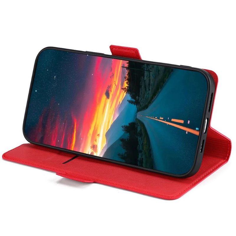 Folio-hoesje voor Motorola Moto E20 / E30 / E40 Kunstleer Minimalistisch Bedrijf