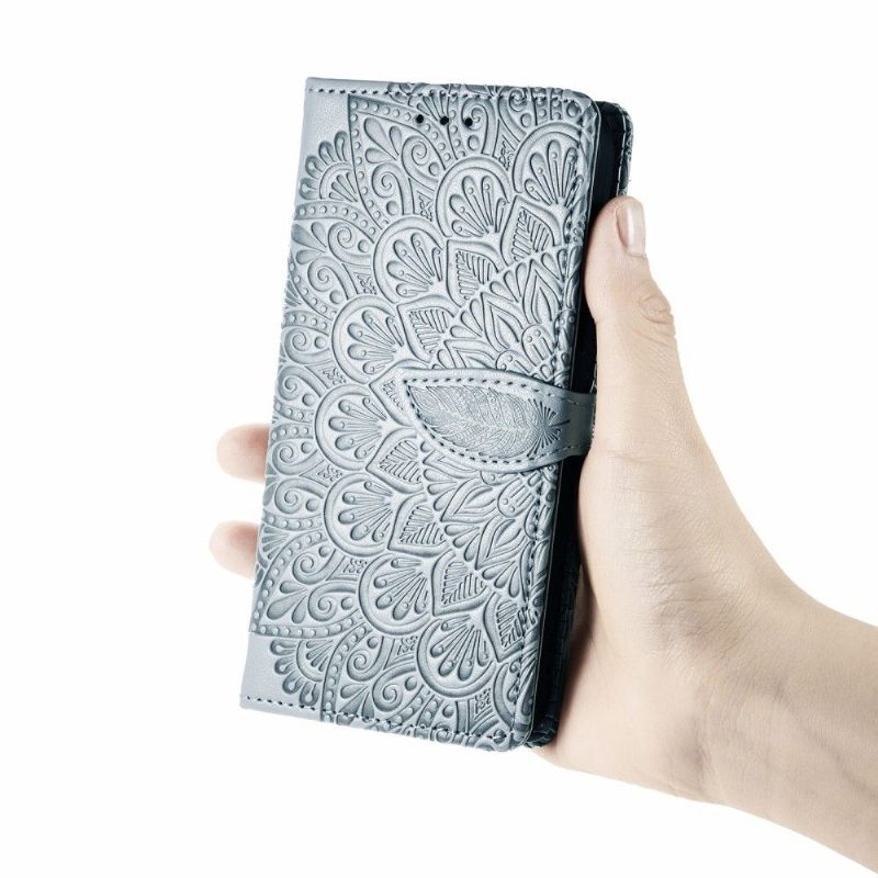 Folio-hoesje voor Motorola Moto E20 / E30 / E40 Mandalablad