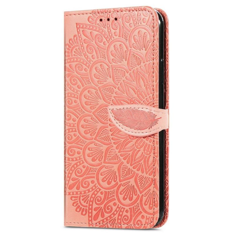 Folio-hoesje voor Motorola Moto E20 / E30 / E40 Mandalablad