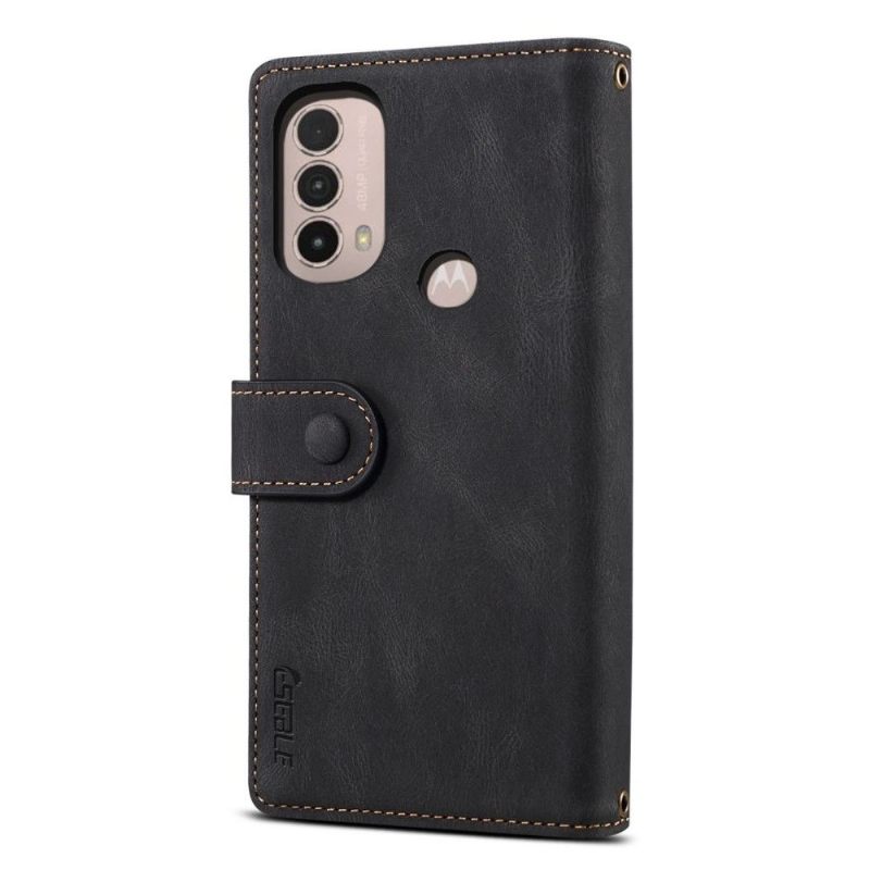 Folio-hoesje voor Motorola Moto E20 / E30 / E40 Portemonnee Leren Irene
