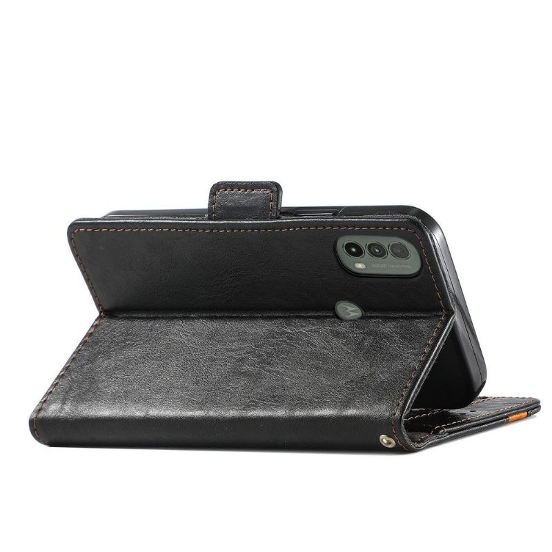 Folio-hoesje voor Motorola Moto E20 / E30 / E40 Zakelijk Omdraaien