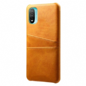 Hoesje voor Motorola Moto E20 / E30 / E40 Kaarthouder Melodie