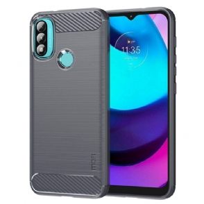 Hoesje voor Motorola Moto E20 / E30 / E40 Mofi Geborsteld Effect