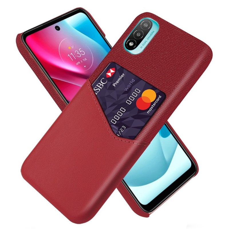 Hoesje voor Motorola Moto E20 / E30 / E40 Olympus Bi-materiaal